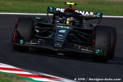Mercedes F1&nbsp;: Une quatrième ligne due à ’un manque de grip’