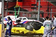Deux accidents et un double abandon pour Haas à Djeddah