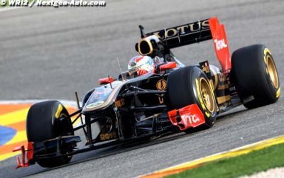 Lotus Renault a pris un risque avec les échappements