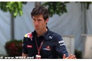 Webber hurt hand after paddock stairs descent