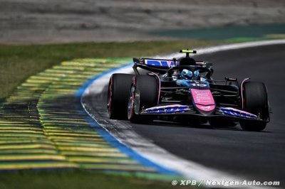 Alpine F1 atteint encore le top 10, Gasly sur une bonne lancée