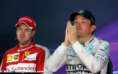 Rosberg&nbsp;: Vettel peut devenir un problème s’il continue à gagner