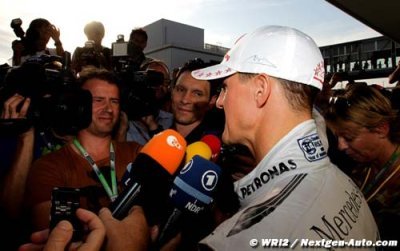 Schumacher pessimiste pour ses dernières courses en F1