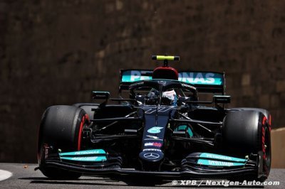 Bottas n’a ’pas de réponse’&nbsp;: ’Si je vais plus vite, je suis dans le mur’