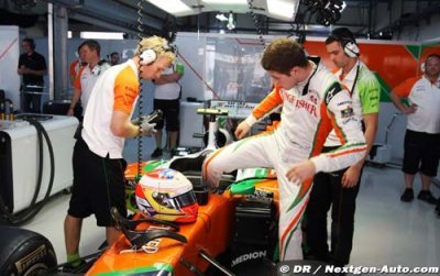 Abu Dhabi 2011 - GP Preview - Force India Mercedes
