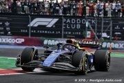 Albon : La Q3 de Williams F1 'est une bonne surprise' au Mexique