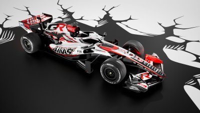 Haas F1 lance une spectaculaire livrée Godzilla pour le GP du Japon