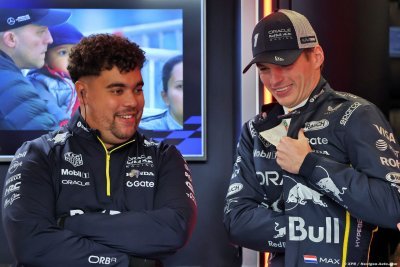 Verstappen jokes about future F1 race number