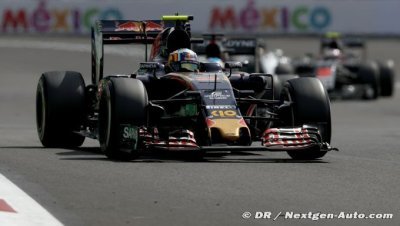 Toro Rosso n’a pas brillé au Mexique
