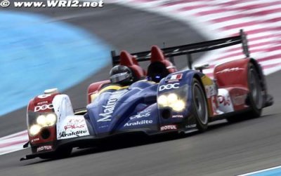 A positive first day for the AIM Oreca team