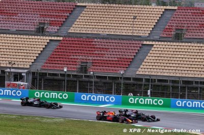 Hamilton beats Verstappen in close tactical battle in Barcelona
