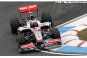 Nombreuses nouveautés sur la McLaren MP4-25