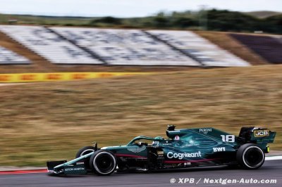 Stroll vise la Q3, Vettel cherche de l’équilibre pour sa monoplace