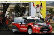 First podium of the season for Petter Solberg