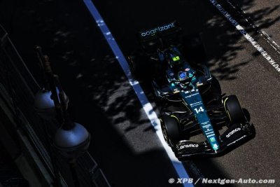 Les deux Aston Martin F1 ont subi des problèmes de DRS en qualifications