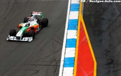 Force India to test blown diffuser in Hungary
