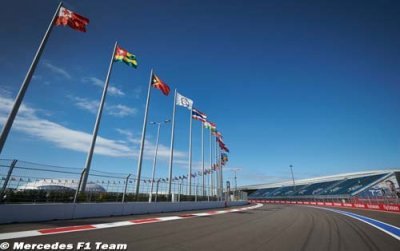 La Russie souhaite rester très longtemps en F1