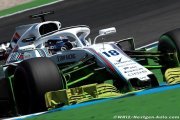 Williams enfin positive après le test des nouveautés du jour