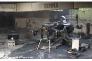 F1 personnel injured in huge Williams fire (+ video)