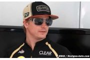 Raikkonen n'a aucun problème avec Lotus