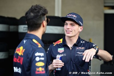 Verstappen wants to keep Ricciardo as teammate