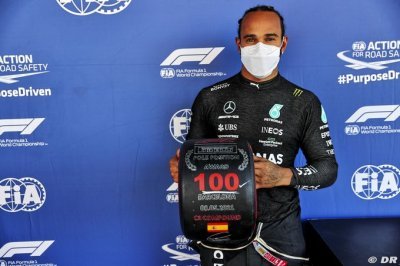 100 poles de Hamilton en F1&nbsp;: les statistiques de l’exploit