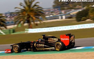 Lotus Renault GP a dû prendre des risques