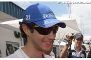 Senna happy with weather after arriving in Bahrain