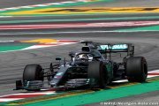 Grâce aux évolutions, la Mercedes est encore plus forte en virages qu'auparavant