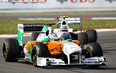 Force India espère marquer quelques points