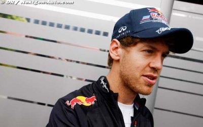 Vettel en visite au Technocentre de Renault