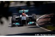 Schumacher a cru au podium