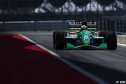 Mick Schumacher a pris le volant de la Jordan 191 de son père (+ photos)