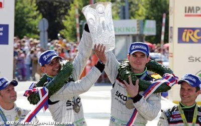 Kopecky takes closest ever IRC victory