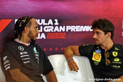 Ferrari dans une situation ’gagnant-gagnant’ avec Hamilton et Leclerc&nbsp;?