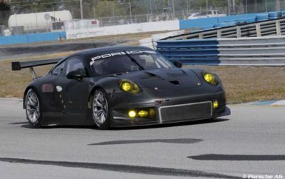 Un test concluant pour la nouvelle Porsche à Sebring
