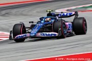 Gasly encouragé par la compétitivité de l'A523 avant Montréal