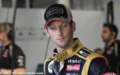 Grosjean lutte encore avec ses réglages 