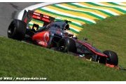 Lewis Hamilton heads a McLaren front-row lock-out at the Brazilian GP