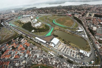 Le fret de la F1 arrive très en retard à Sao Paulo