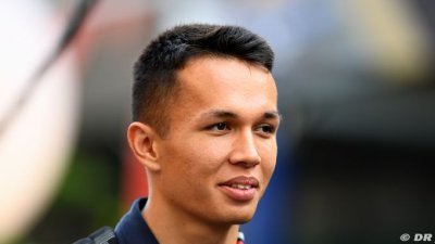 Red Bull n’a pas fixé d’objectifs précis à Albon pour conserver son baquet