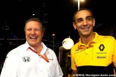 Renault et McLaren espèrent être concurrentes... pour la victoire