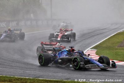 Albon abandonne dès le premier tour à Suzuka après un ’petit incident’