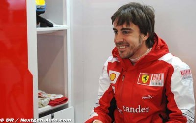 Alonso se sent bien chez Ferrari