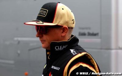 Raikkonen withdrawn from Friday’s running by Lotus