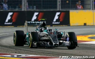 Race - Singapore GP report: Mercedes