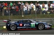 Les deux Ford GT/Robertson Racing en piste à la Journée Test
