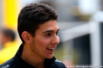 Ocon excité à l’idée de piloter la Mercedes W07