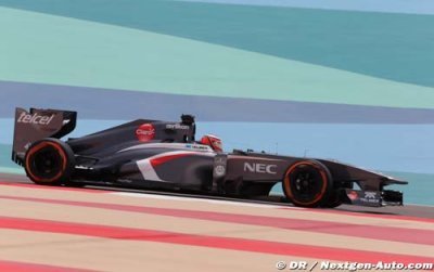 Sauber a du travail côté performance et équilibre