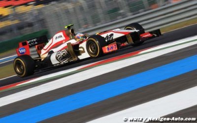 Buddh 2012 - GP Preview - HRT Cosworth